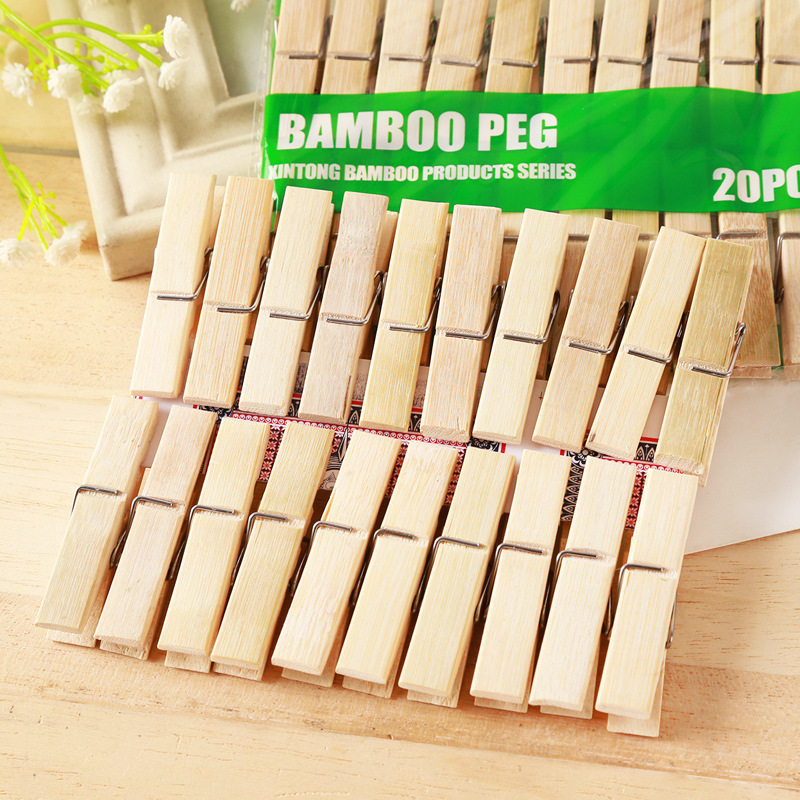 Woodworking Z Clips - الخيزران الطبيعي الملابس واقية من الرياح