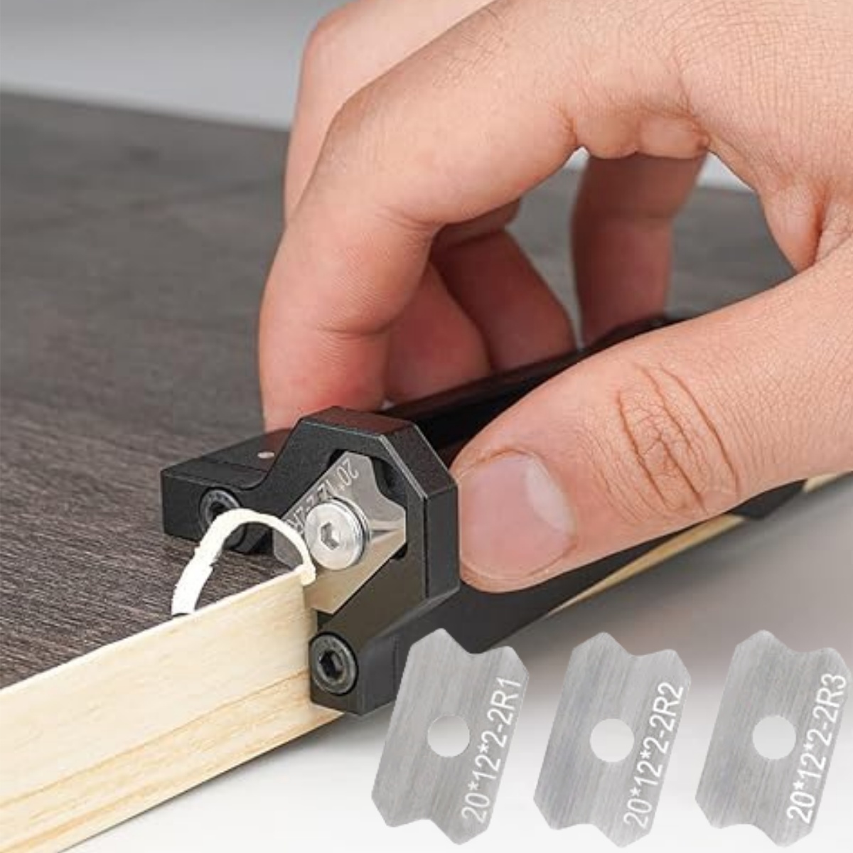 Woodworking Veneer - أداة تشذيب حواف قشرة الخشب، أداة