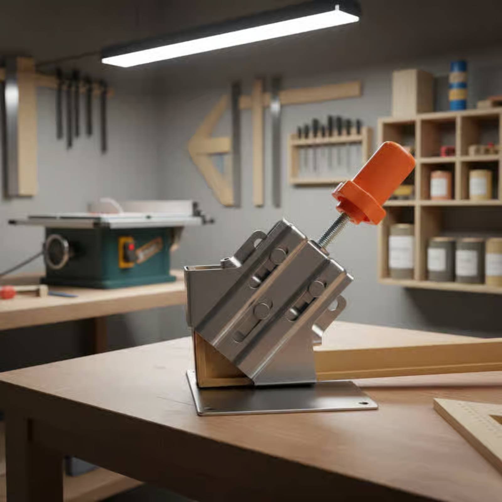 Woodworking Hardware - مشبك زاوية 90 درجة من الفولاذ