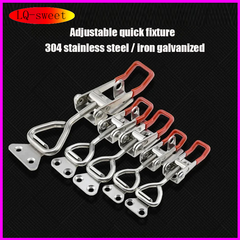 Woodworking Quick Clamps - قابل للتعديل قفل معدني تبديل قفل