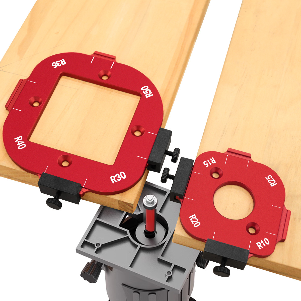 Woodworking Design Software - قالب توجيه ركنية المنشار الخشبي، أداة