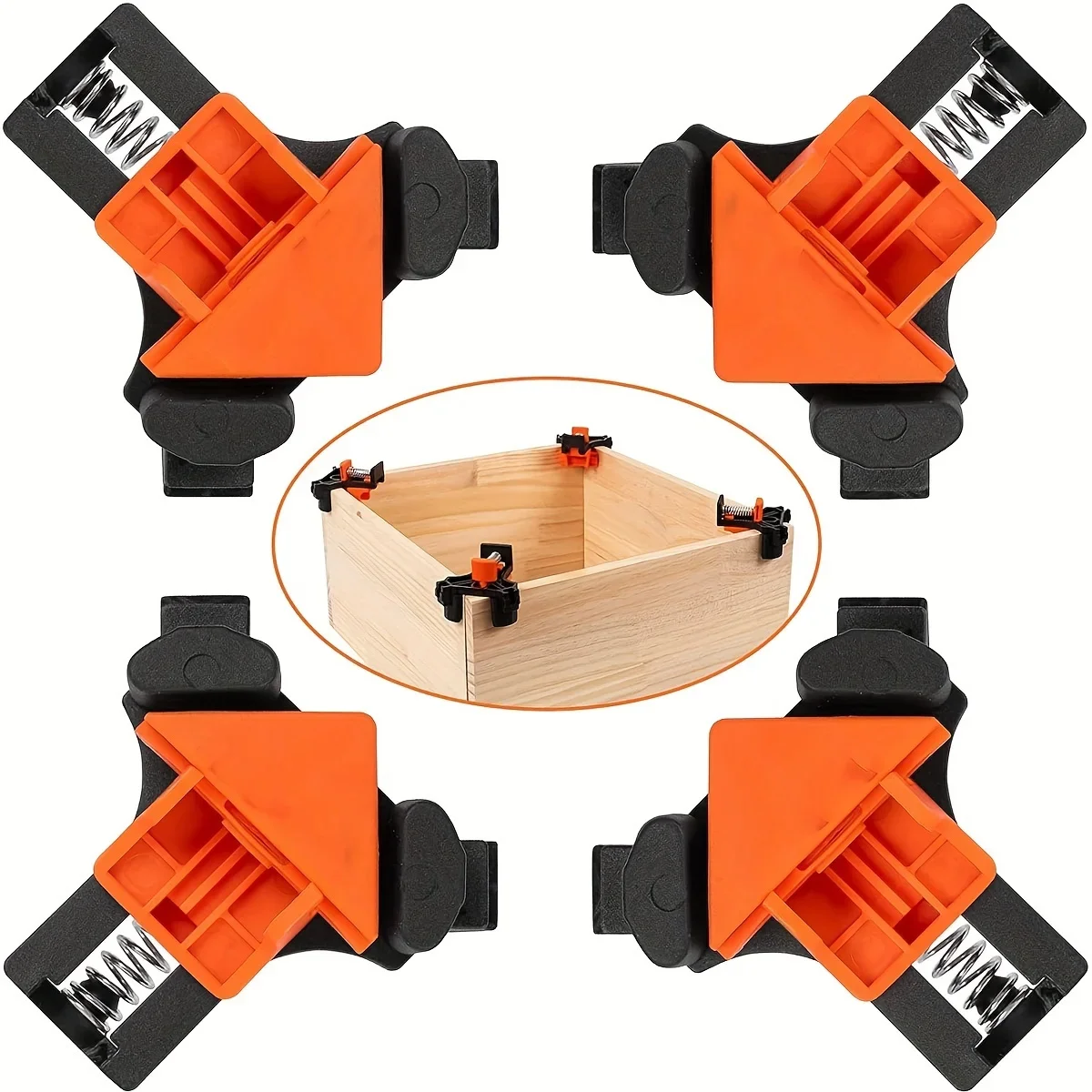 Woodworking Quick Clamps - مشبك النجارة ذو الزاوية القائمة 90