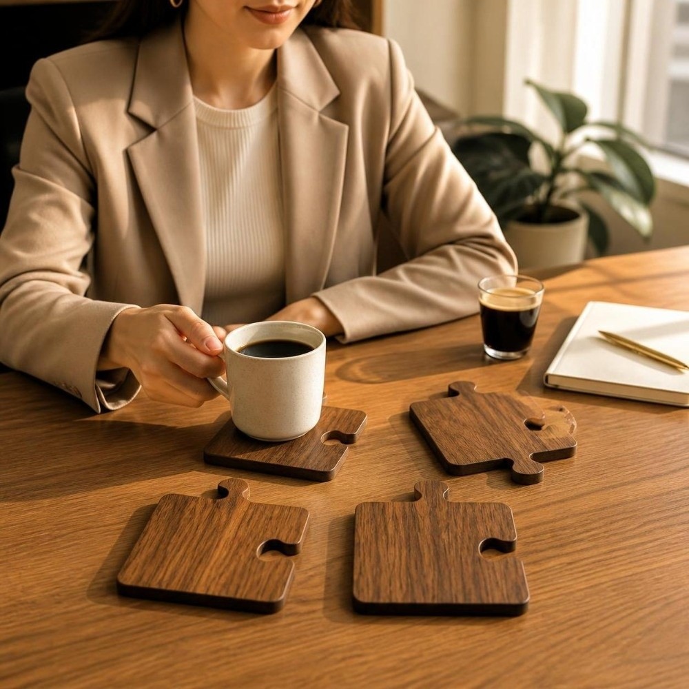 مجموعة من 4 قطع من حاملات الأك - مراجعة Woodworking Hobby وسعره