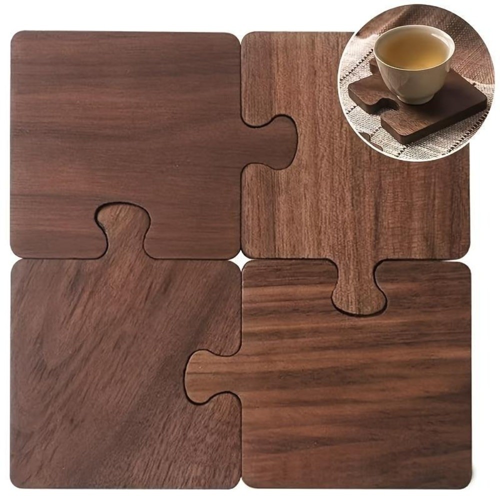مجموعة من 4 قطع من حاملات الأك - مراجعة Woodworking Hobby وسعره