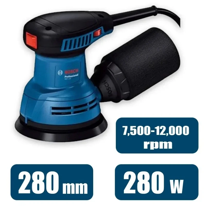 بوش GEX125 280 واط آلة صنفرة م - مراجعة Woodworking Machine وسعره