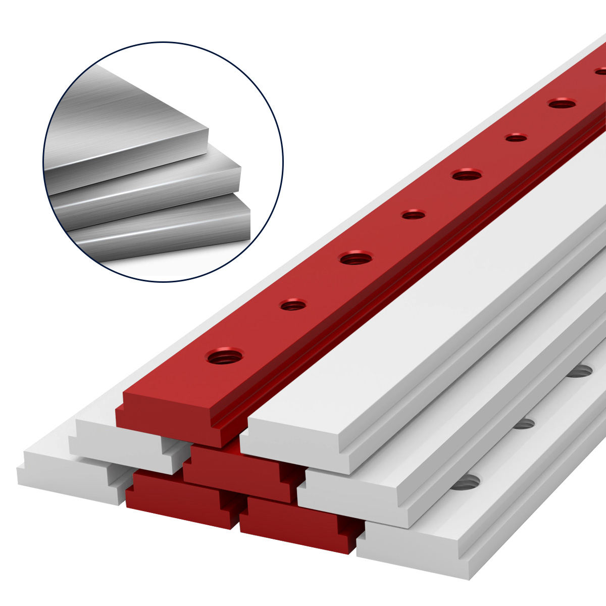 T-Slot Miter Track Jig الألومن - مراجعة Woodworking Quick Clamps وسعره