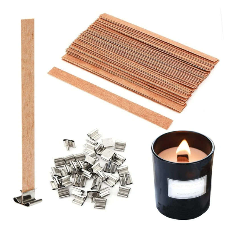 30 قطعة فتيل شمعة خشبية عالية  - مراجعة Woodworking Z Clips وسعره