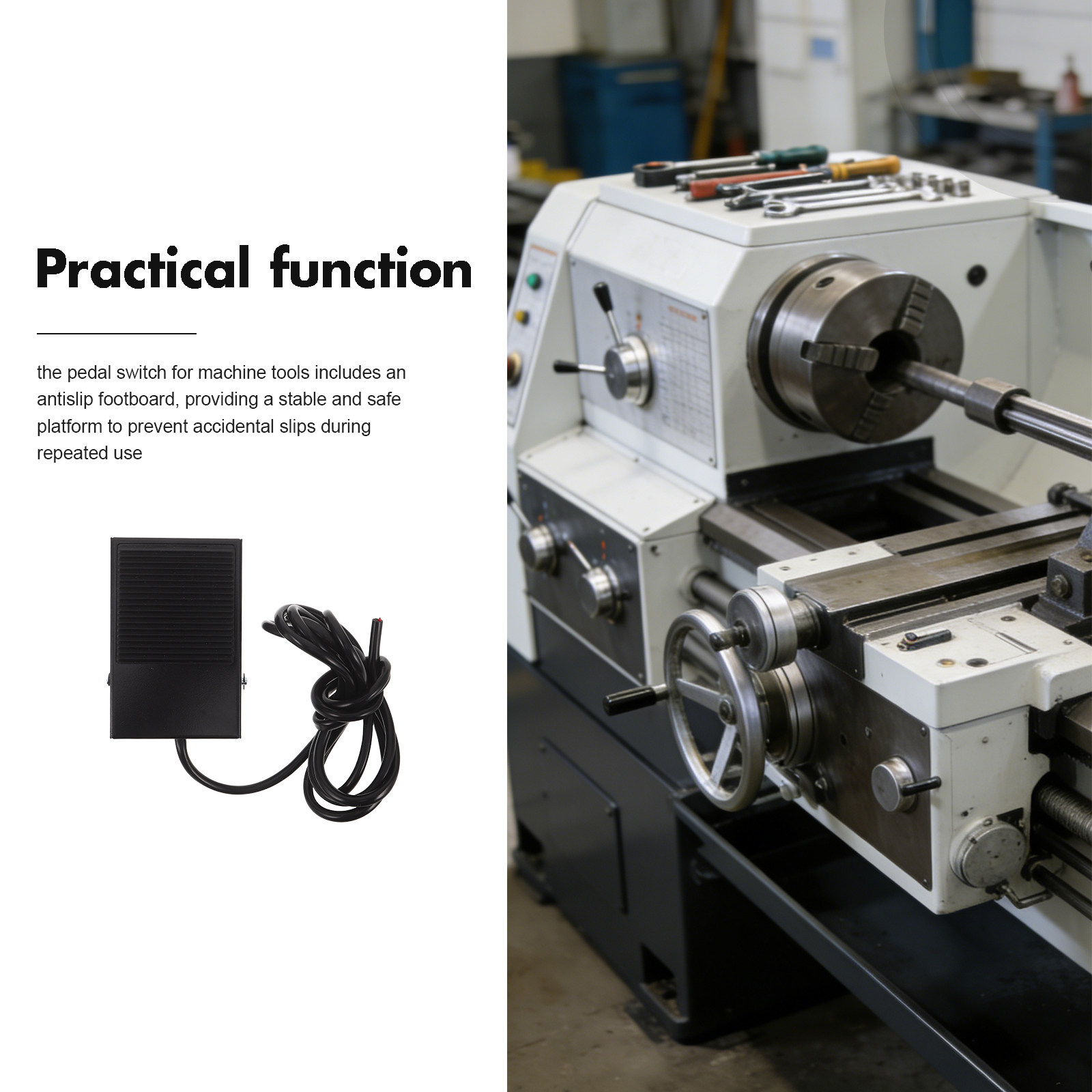 مفتاح دواسة قدم لحظي للآلات ال - مراجعة Woodworking Machine وسعره