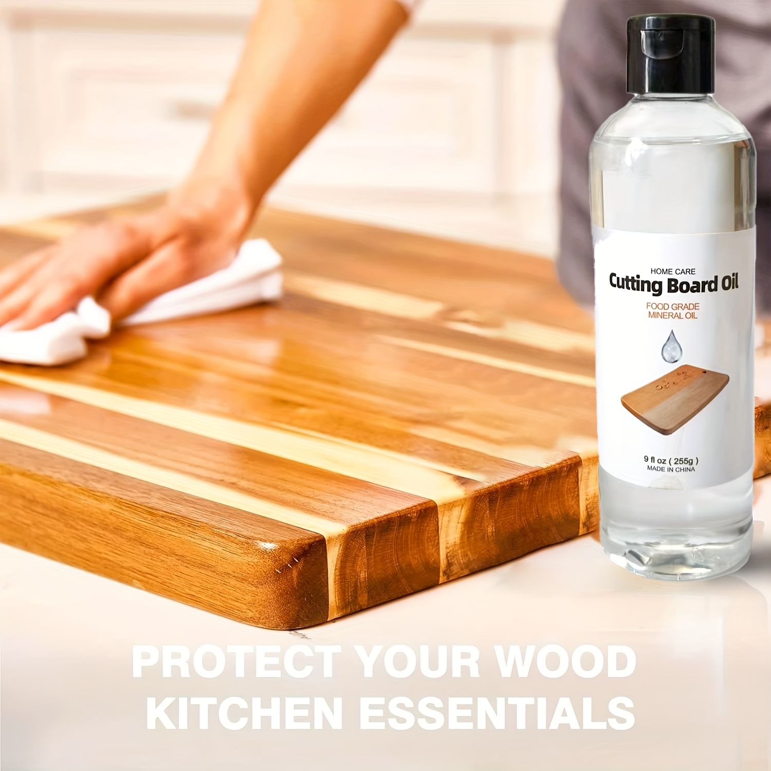 زيت معدني من الدرجة الغذائية ل - مراجعة Woodworking Oil Finish وسعره