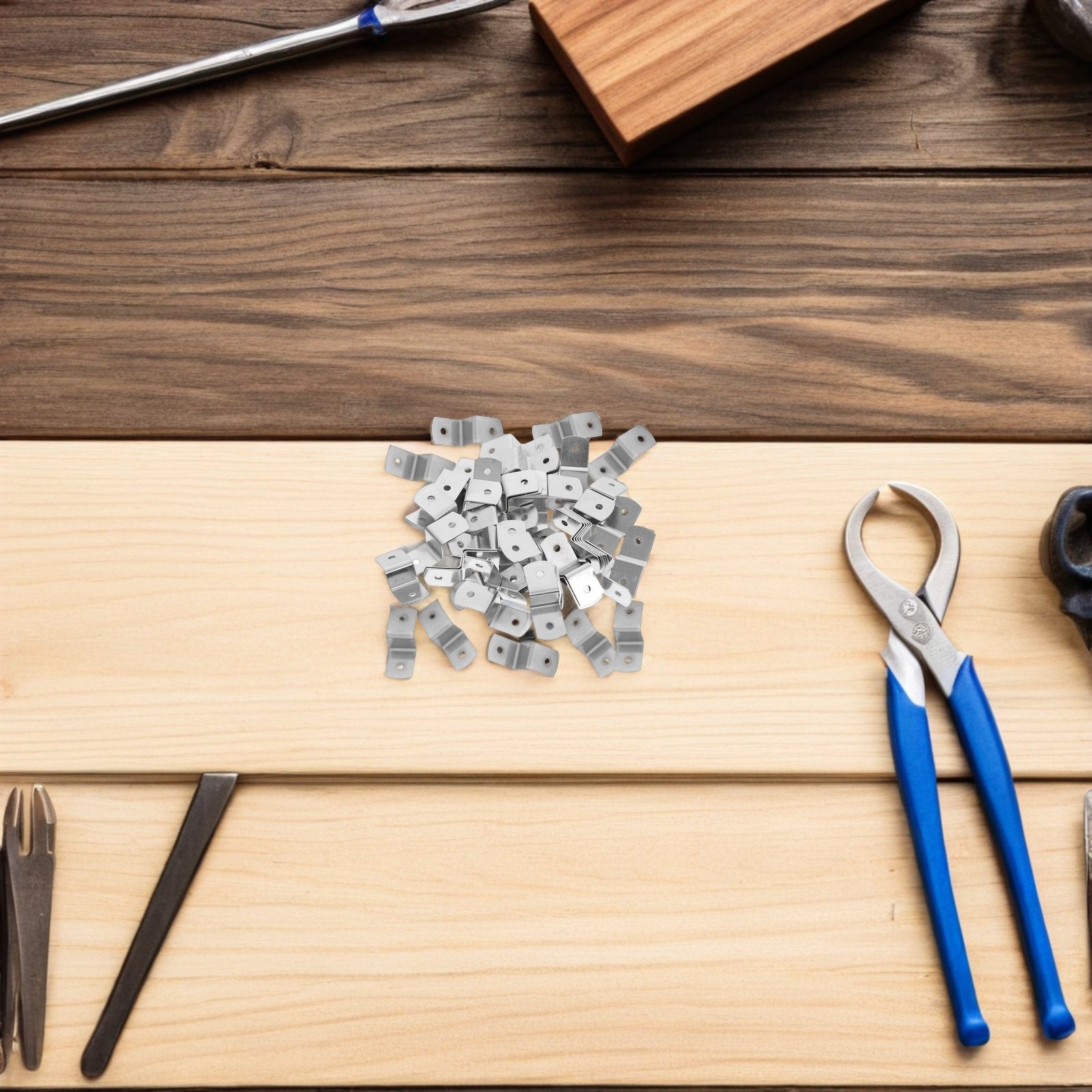 50 قطعة من مشابك تثبيت الإطارا - مراجعة Woodworking Z Clips وسعره