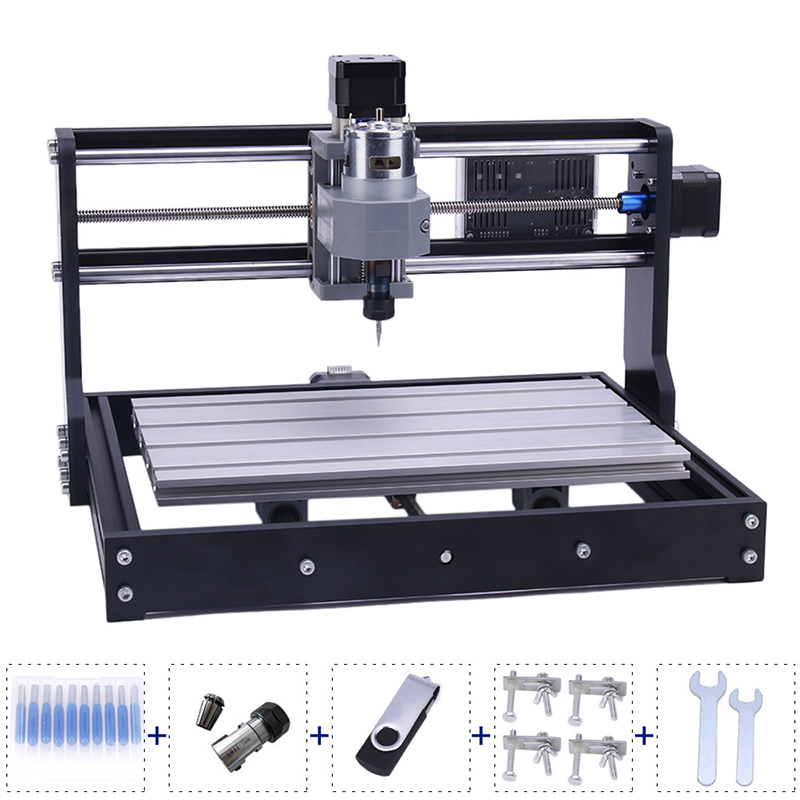 ماكينة نقش الخشب CNC 3018Pro ب - مراجعة Woodworking Machine وسعره