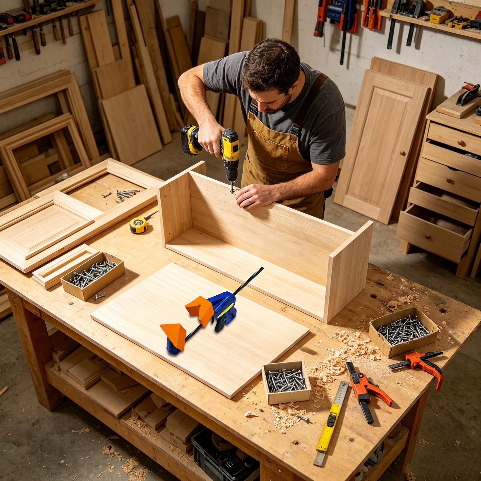 محول مشبك الزاوية سريع التغيير - مراجعة Woodworking Quick Clamps وسعره