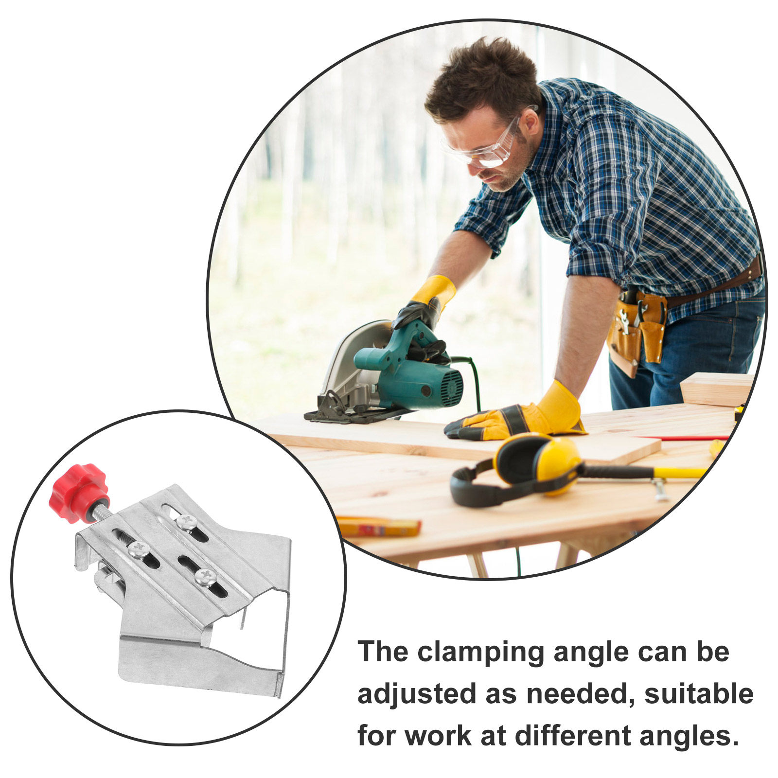قطعتان من مشبك الزاوية المصنوع - مراجعة Woodworking Quick Clamps وسعره