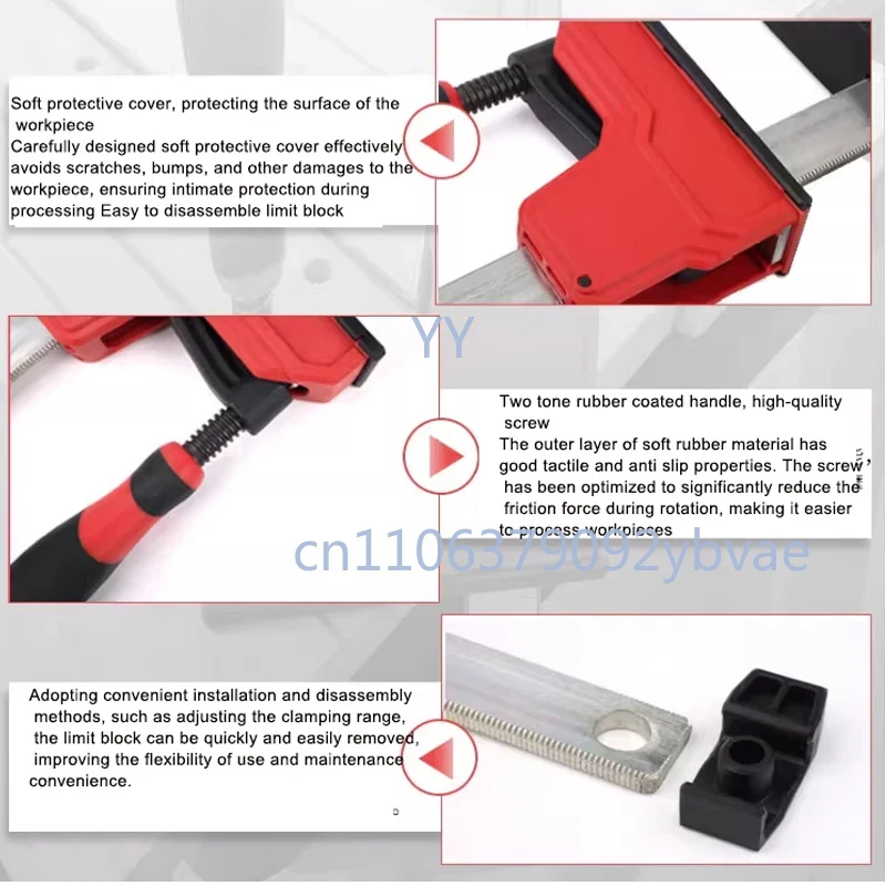 مشبك متوازي شديد التحمل 12 و18 - مراجعة Woodworking Quick Clamps وسعره