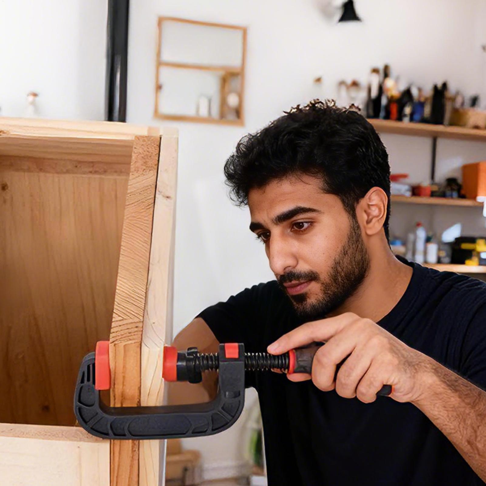 المشابك لأعمال النجارة قابل لل - مراجعة Woodworking Quick Clamps وسعره