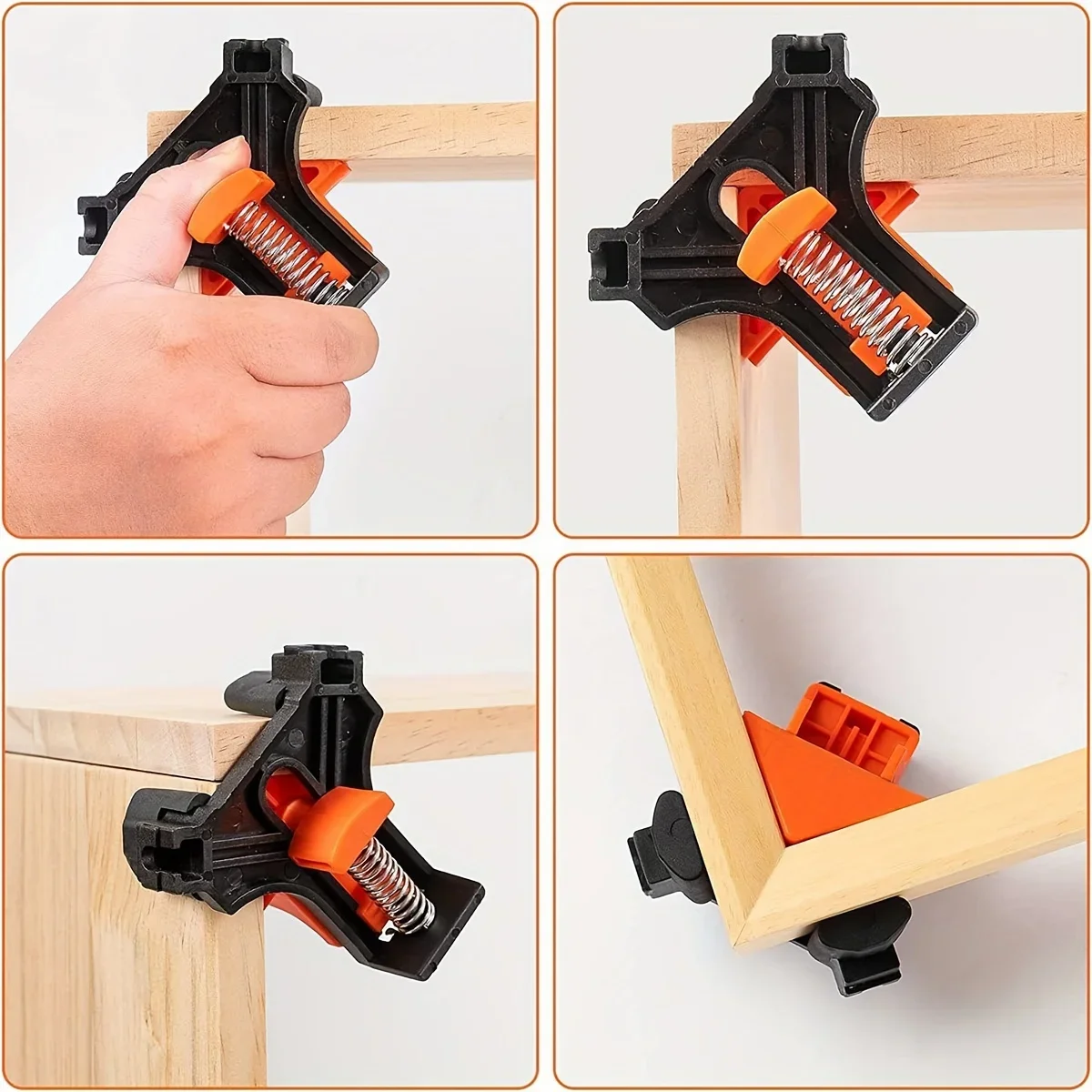 مشبك النجارة ذو الزاوية القائم - مراجعة Woodworking Quick Clamps وسعره