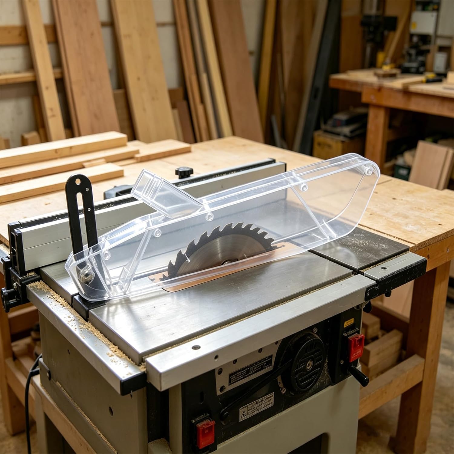 غطاء حماية شفاف من البلاستيك ل - مراجعة Woodworking Face Shield وسعره