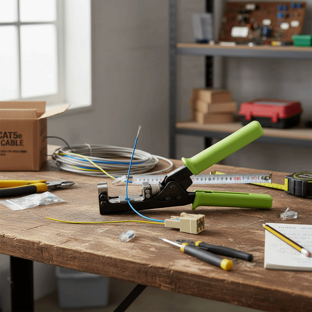 كماشة توصيل وصلات شبكة 110 أمب - مراجعة Woodworking Network وسعره