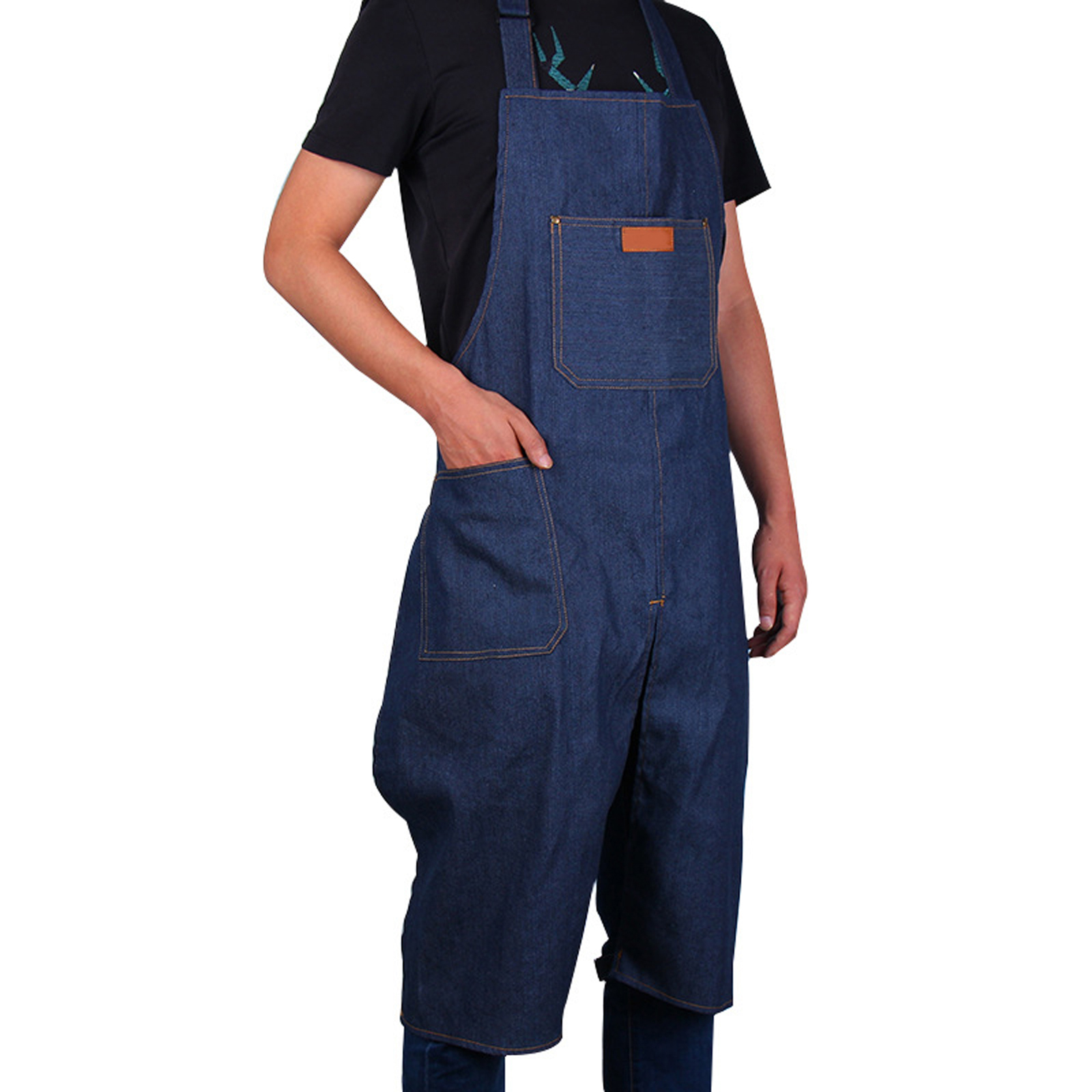 قابل للتعديل الدنيم انقسام الس - مراجعة Woodworking Overalls وسعره