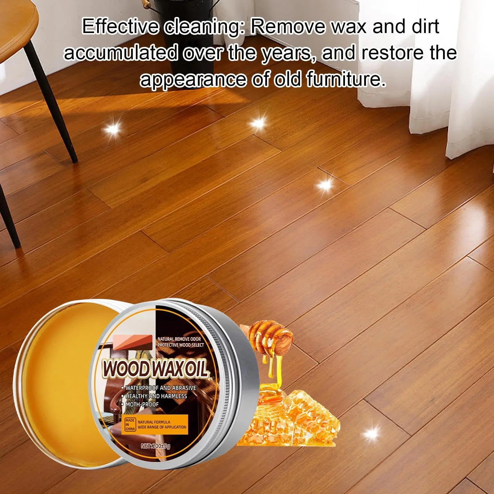 شمع العسل الخشبي الأثاث تلميع  - مراجعة Woodworking Oil Finish وسعره