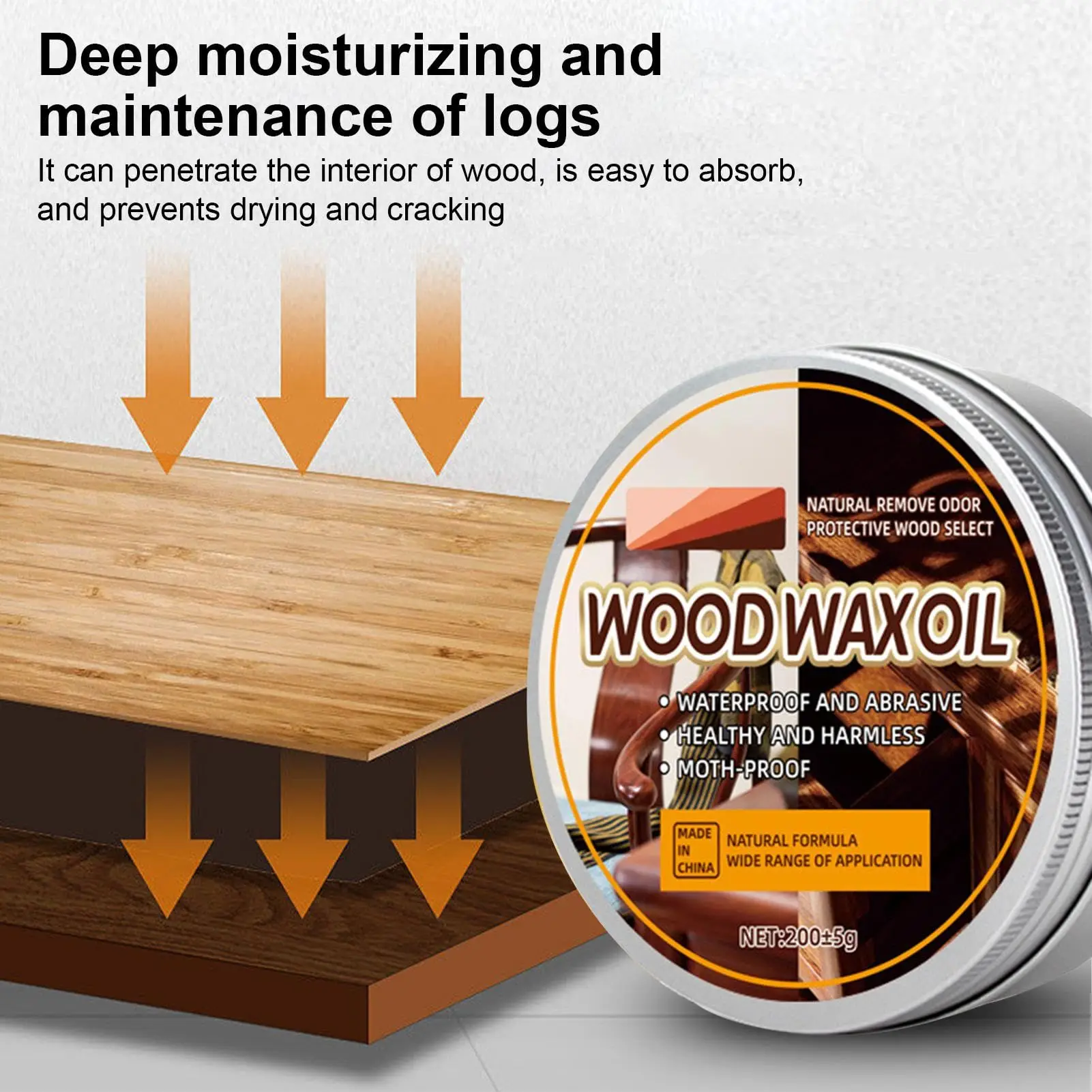 شمع العسل الخشبي الأثاث تلميع  - مراجعة Woodworking Oil Finish وسعره