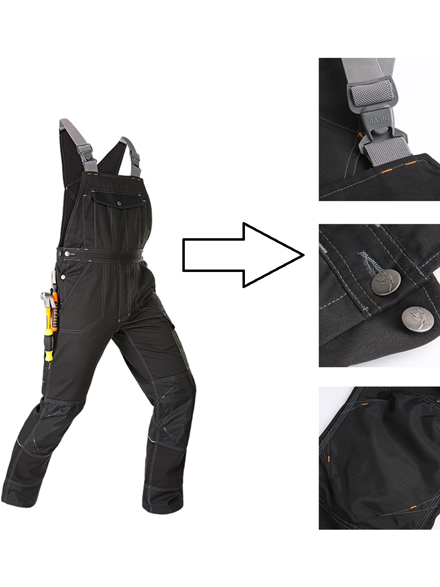 الكل في واحد ملابس العمل وزرة  - مراجعة Woodworking Overalls وسعره
