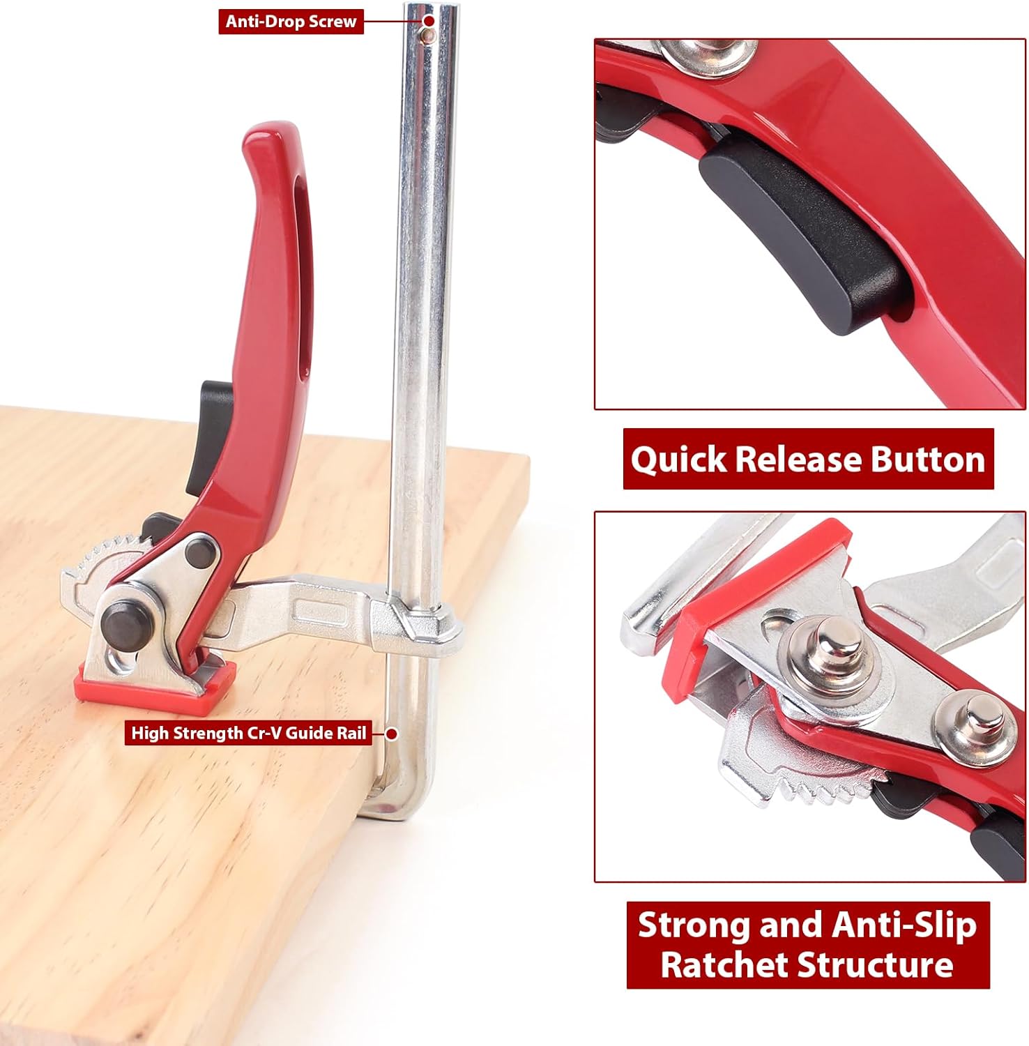مشبك تثبيت ثقيل الوزن على شكل  - مراجعة Woodworking Z Clips وسعره